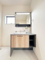 洗面室:リビング