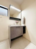 洗面室:バルコニー