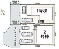 間取図/区画図:2号棟