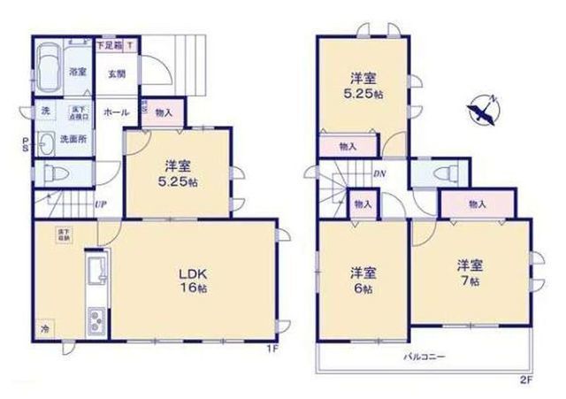 間取図/区画図:【生活利便施設が身近に揃う全8棟!長期優良住宅+性能評価書付き】ZEH水準の断熱性能を備え年中快適に過ごせる省エネ設計周辺環境充実の暮らしやすい立地