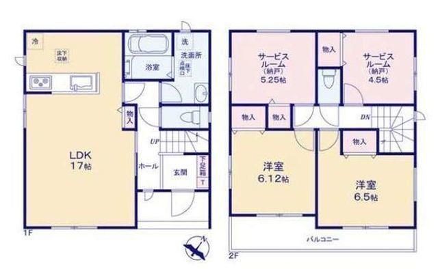 間取図/区画図:【生活利便施設が身近に揃う全8棟！長期優良住宅＋性能評価書付き】ZEH水準の断熱性能を備え年中快適に過ごせる省エネ設計周辺環境充実の暮らしやすい立地