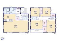 間取図/区画図:【ZEH水準の快適な新築住宅！3沿線利用可、人気の藤沢駅駅徒歩圏内】耐震構造と性能評価書付き物件南向きバルコニーのため陽当たり良好水回り家事動線重視