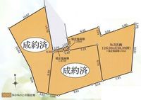 間取図/区画図:【人気の辻堂駅徒歩9分の好立地！敷地ゆったり38坪！】建築条件無しですのでお好きなハウスメーカーで建築できます！