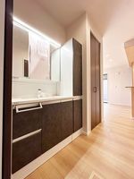 洗面室:キッチン