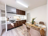 リビング:キッチン