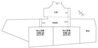 間取図/区画図:【土地45坪以上の分譲地！建築しやすい整形地です！】建物フリープランですのでお好きな間取で建築できます！