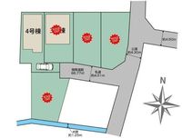 間取図/区画図:4号棟