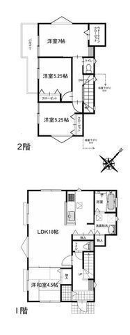 間取図/区画図:【敷地47坪以上！陽当たり良好！多用途に使える南西向きお庭スペース】スーパー、公園、学校も近く周辺環境充実全室収納に加えパントリーやWIC、リネン庫設置
