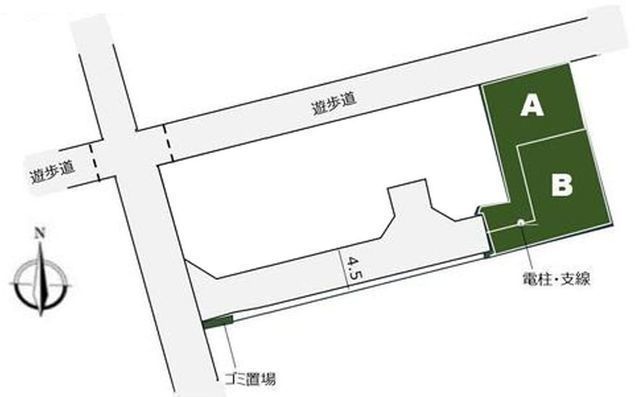 間取図/区画図:A号棟