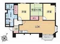 間取図/区画図:【駅徒歩5分！内装フルリノベーション、南東向きで陽当り良好！】全662戸のビッグコミュニティ！空室につき即内覧・入居可能です！
