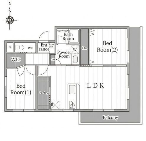間取図/区画図:【R8年8月下旬フルリノベーション完工予定！南東角部屋で陽当り・通風良好】水回り含め前面リフォームペット2匹飼育可辻堂駅まで徒歩15分、近隣施設充実