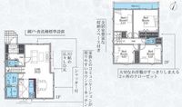 間取図/区画図:【モデルハウスございます！駅徒歩9分の好立地！駐車場並列2台可能！】LDK広々20帖、主寝室7.5帖！ZEH水準の省エネ住宅です！