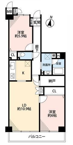 間取図/区画図:【9階建7階部分につき陽当り良好!ペット2匹まで飼育可能】2022年大規模修繕実施済み室内大変きれいです学校や公園が近く子育て世代にやさしい環境です