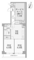 間取図/区画図:【リフォーム済で即内覧可能！人気の田園都市線青葉台駅徒歩6分の好立地！】南向で陽当り良好なオートロックマンション！大型公園やドン・キホーテ徒歩4分以内！