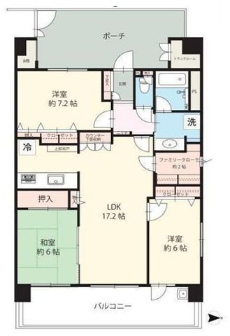 間取図/区画図:【令和8年7月末フルリノベーション完了予定!3WIC新設の4LDK】ペット2匹まで飼養可多用途に使える専用庭付き水回り一新しております