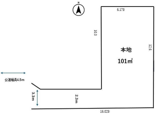 間取図/区画図:【建築条件無しですのでお好きなハウスメーカーで建築できます!】コンビニやドラッグストアまで徒歩9分で生活便利です!