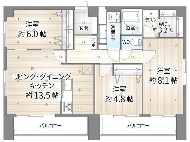 間取図/区画図: