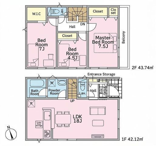 間取図/区画図:【香川駅徒歩9分!陽当たり良好3LDK!モデルハウスご案内します♪】カースペース並列2台可制振装置搭載&住宅性能評価ダブル取得買い物に便利な周辺環境